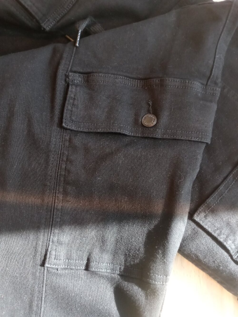 NWT JUDY BLUE plus jogger denim pants in black (18W) - Picture 12 of 15